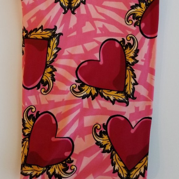 Valentine's Day Heart LuLaRoe TC Leggings - Picture 2 of 4